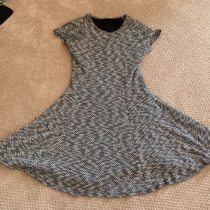 Crochet skater skirt dress